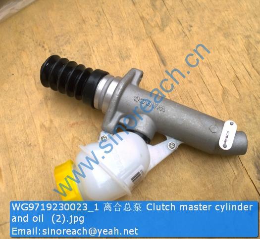 WG9719230023_1 离合总泵 Clutch master cylinder and oil (2)