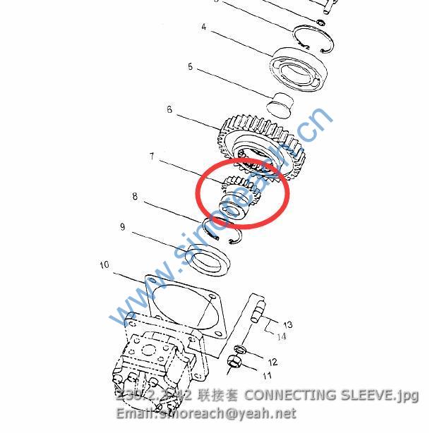 Z30.2.3-42 联接套 CONNECTING SLEEVE