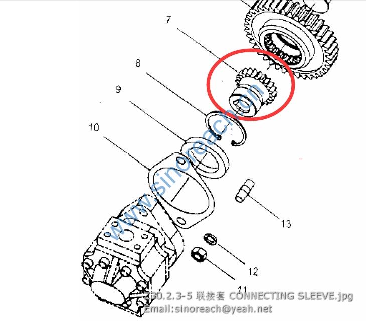 Z30.2.3-5 联接套 CONNECTING SLEEVE