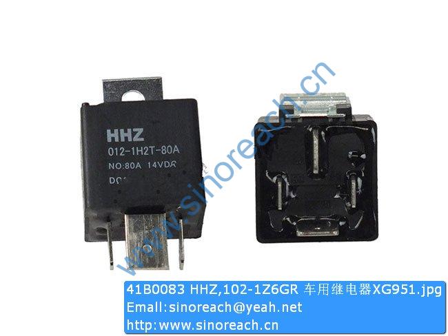 41B0083 HHZ,102-1Z6GR 车用继电器XG951