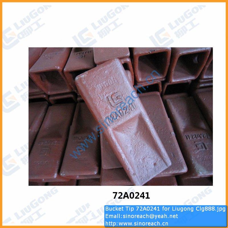 Bucket Tip 72A0241 for Liugong Clg888