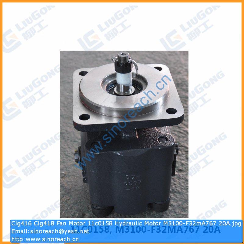 Clg416 Clg418 Fan Motor 11c0158 Hydraulic Motor M3100-F32mA767 20A