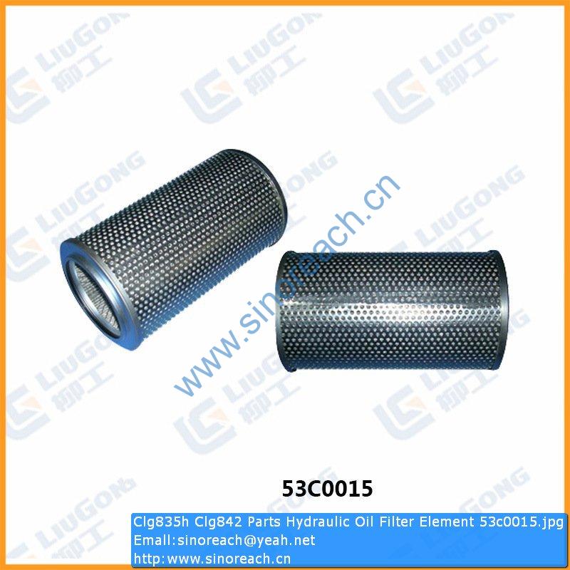 Clg835h Clg842 Parts Hydraulic Oil Filter Element 53c0015