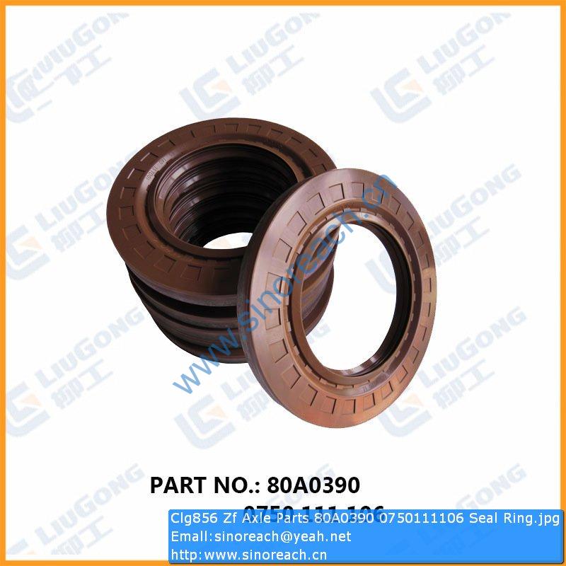 Clg856 Zf Axle Parts 80A0390 0750111106 Seal Ring