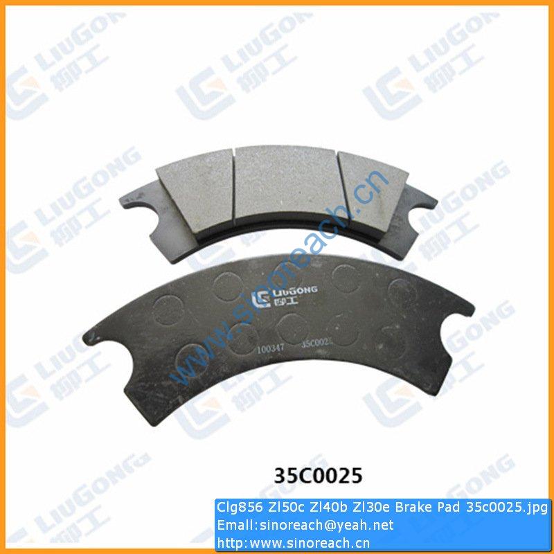 Clg856 Zl50c Zl40b Zl30e Brake Pad 35c0025