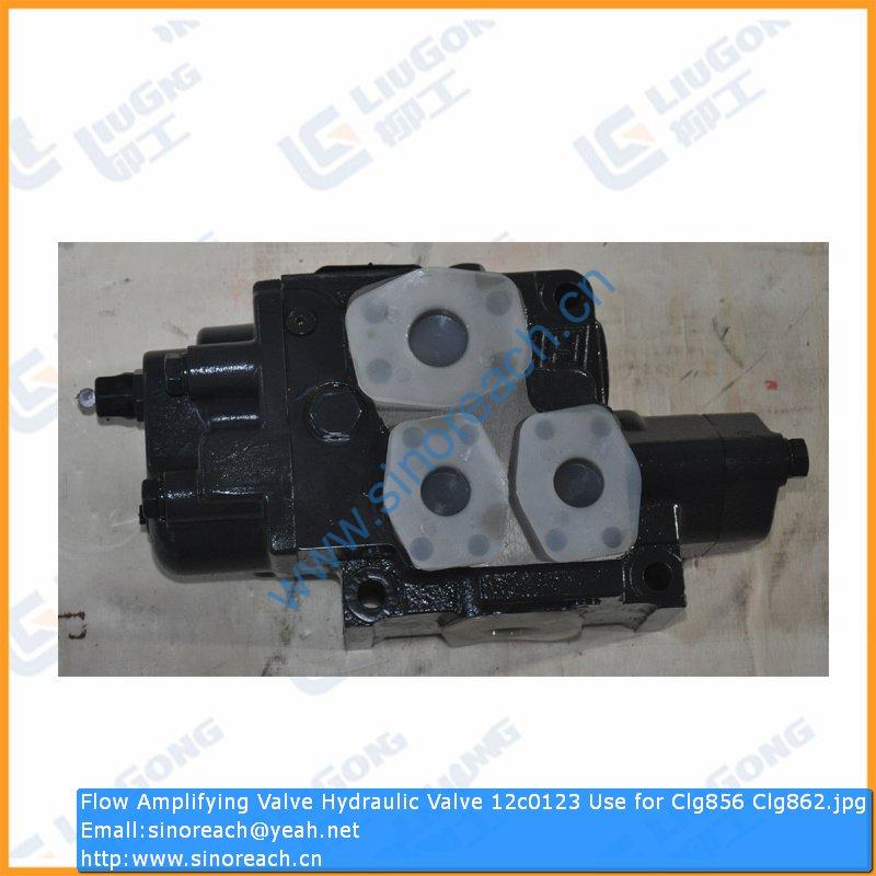 Flow Amplifying Valve Hydraulic Valve 12c0123 Use for Clg856 Clg862
