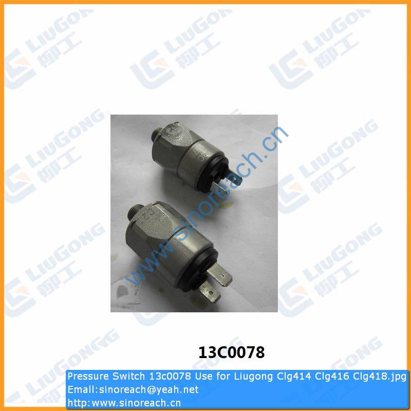 Pressure Switch 13c0078 Use for Liugong Clg414 Clg416 Clg418