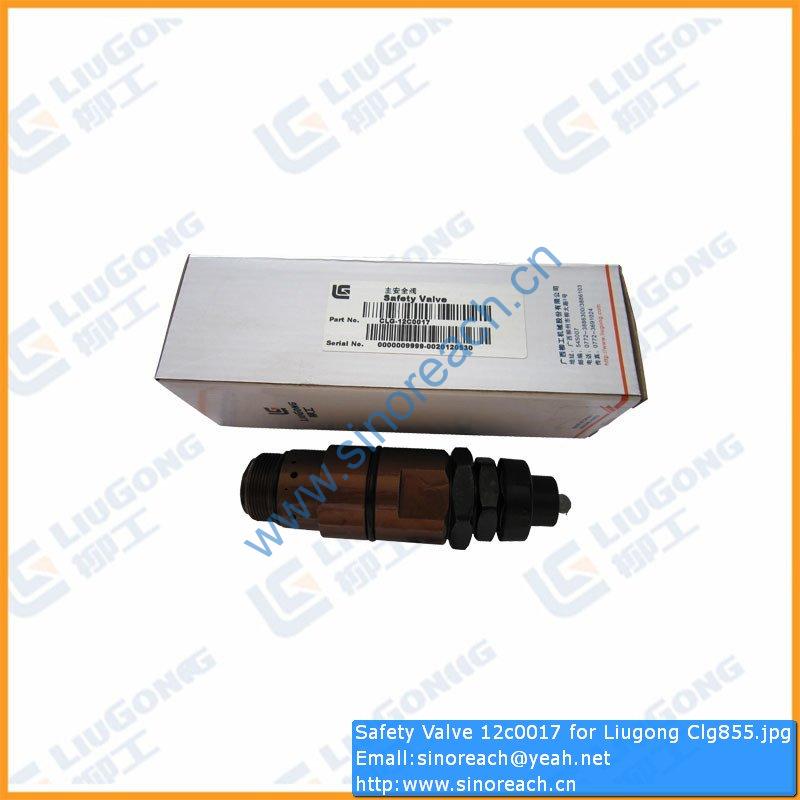 Safety Valve 12c0017 for Liugong Clg855