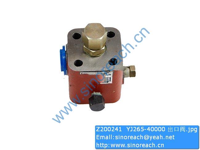 Z200241 YJ265-40000 出口阀