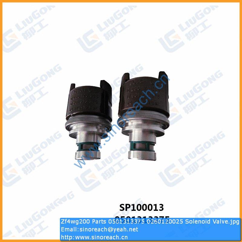 Zf4wg200 Parts 0501313375 0260120025 Solenoid Valve
