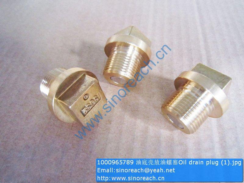 1000965789 油底壳放油螺塞Oil drain plug (1)