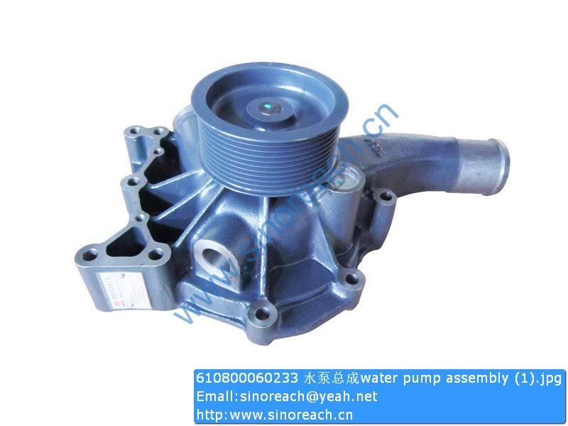 610800060233 水泵总成water pump assembly (1)