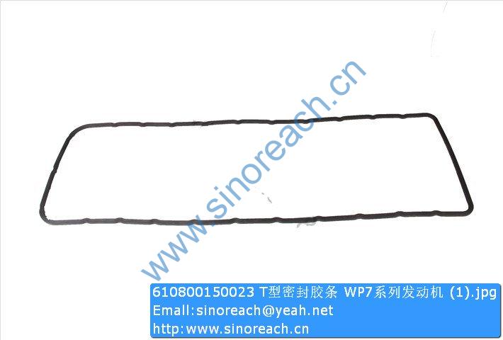 610800150023 T型密封胶条 WP7系列发动机 (1)
