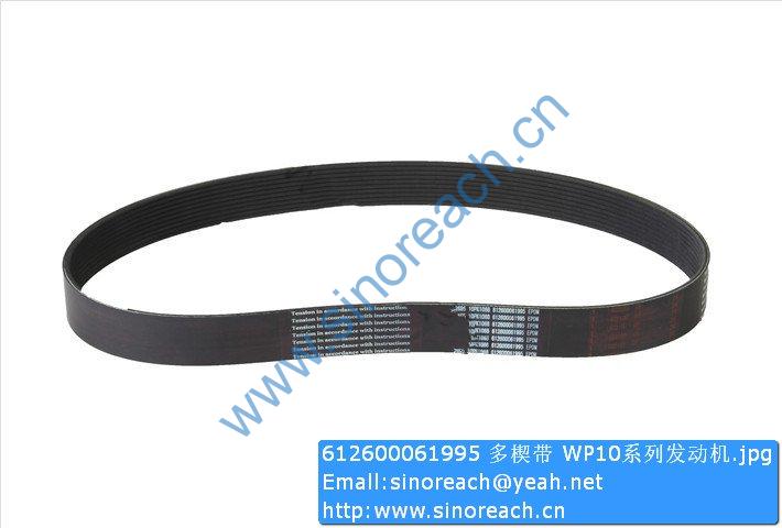 612600061995 多楔带 WP10系列发动机
