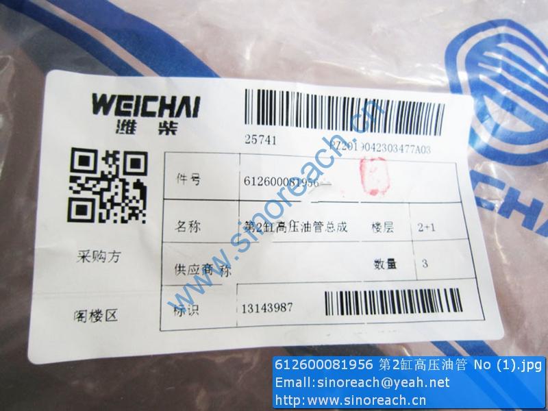 612600081956 第2缸高压油管 No (1)
