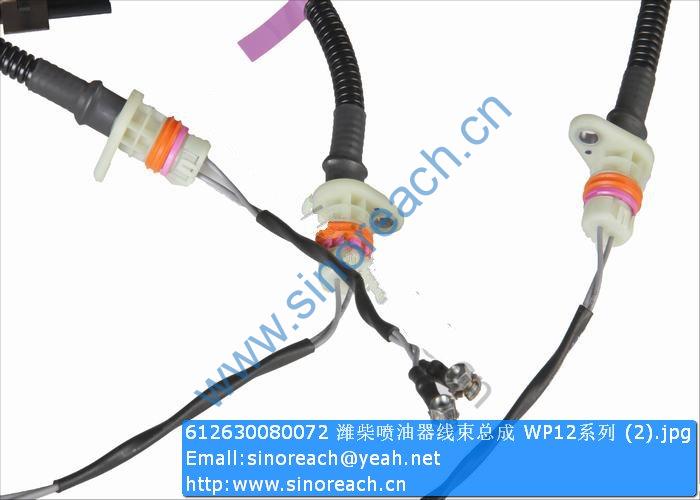 612630080072 潍柴喷油器线束总成 WP12系列 (2)