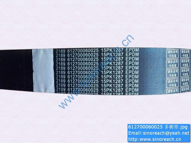 612700060025 多楔带