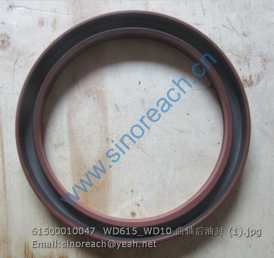 61500010047 WD615_WD10 曲轴后油封 (1)
