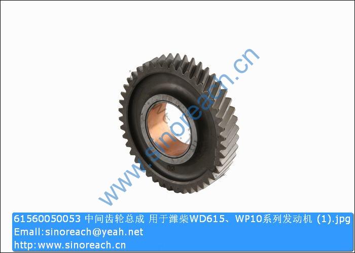 61560050053 中间齿轮总成 用于潍柴WD615、WP10系列发动机 (1)