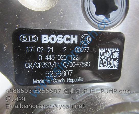 4988593 5256607 燃油泵 FUEL PUMP cms (7)
