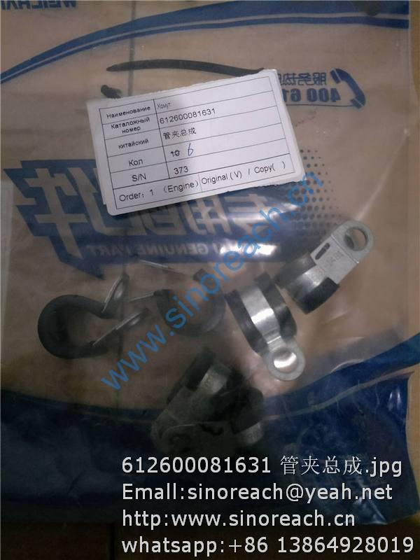 612600081631 管夹总成