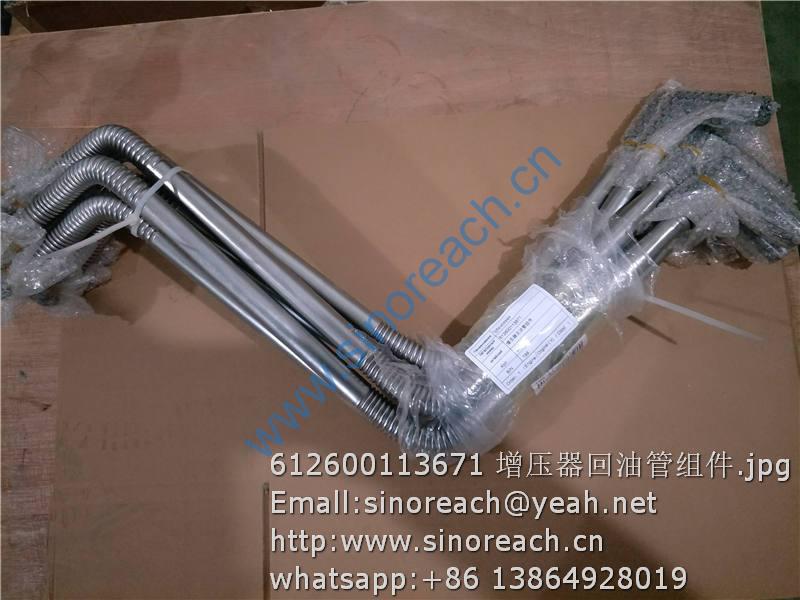 612600113671 增压器回油管组件