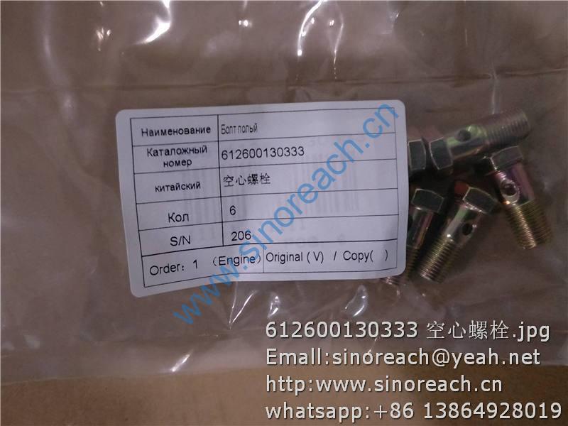 612600130333 空心螺栓