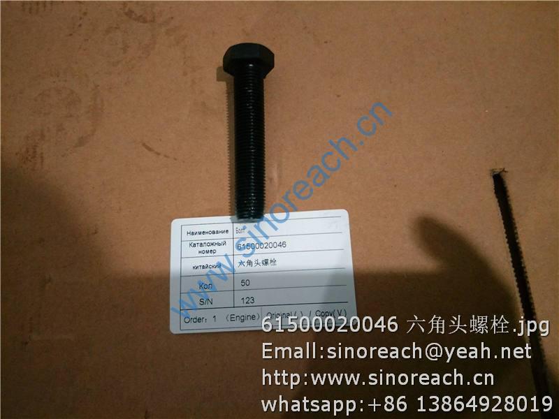 61500020046 六角头螺栓