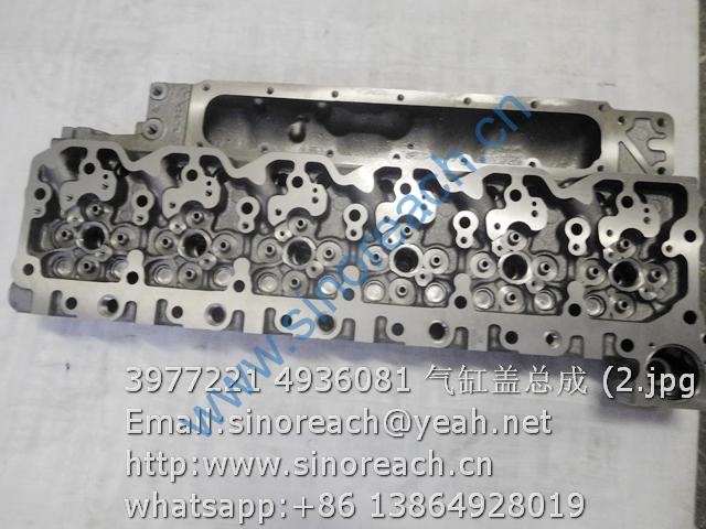 3977221 4936081 气缸盖总成 (2