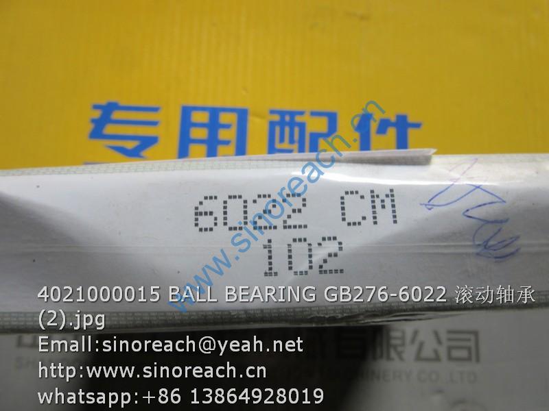 4021000015 BALL BEARING GB276-6022 滚动轴承 (2)