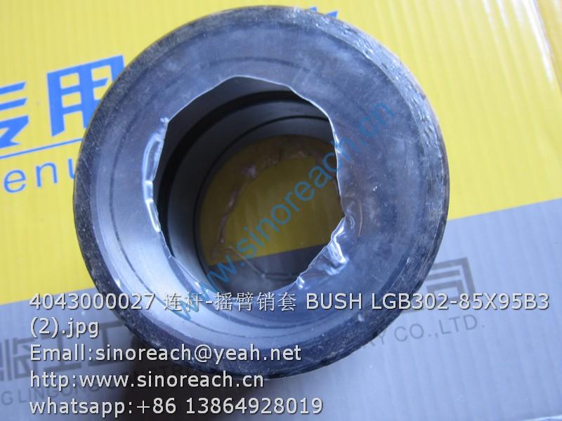 4043000027 连杆-摇臂销套 BUSH LGB302-85X95B3 (2)