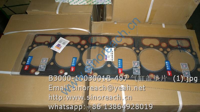 B3000-1003001B-497 气缸盖垫片 (1)