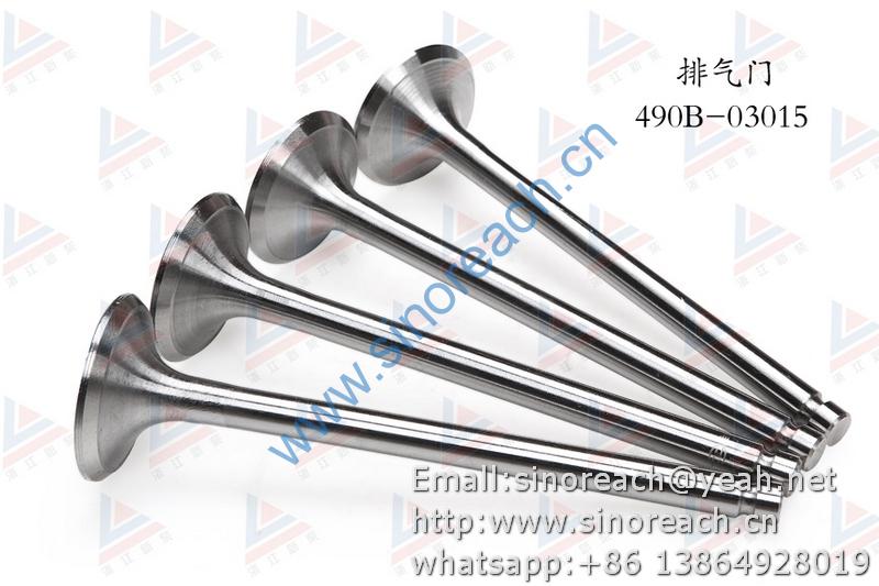 新柴 490B-03015 排气门 1