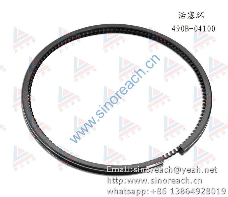 新柴 490B-04100 活塞环 2