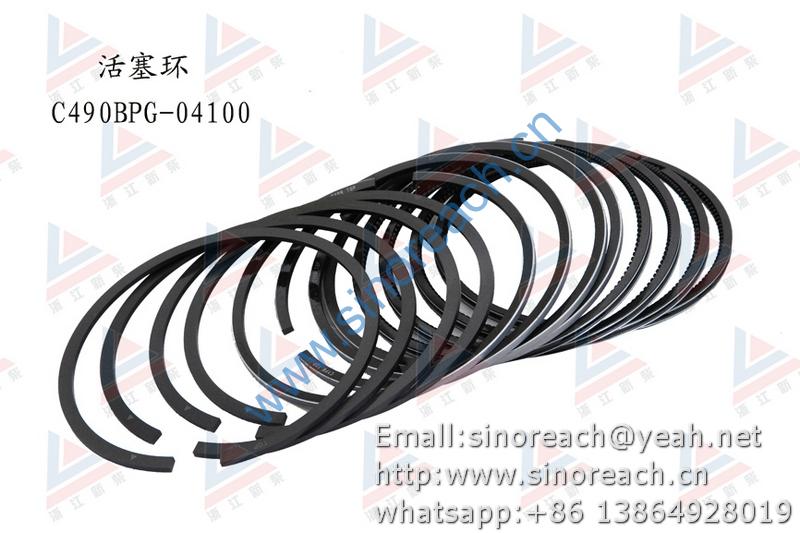 新柴 C490BPG-04100 活塞环 3