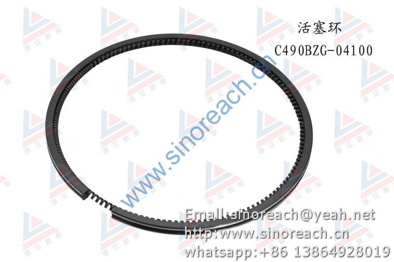 新柴 C490BZG-04100 活塞环 2
