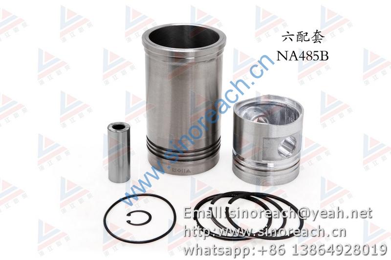 新柴 NA485B 六配套 缸套 活塞修理套件 1