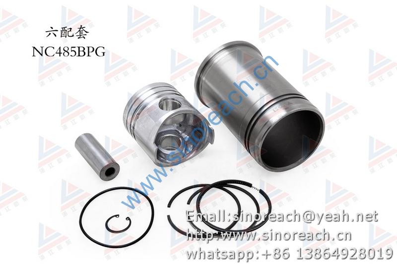 新柴 NC485BPG 六配套 缸套 活塞修理套件 2