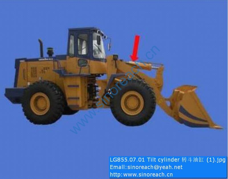 LG855.07.01 Tilt cylinder 转斗油缸 (1)