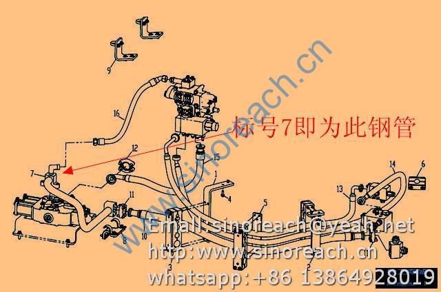 252909527 500KT.7.2.5 右动臂联大腔钢管 (1)