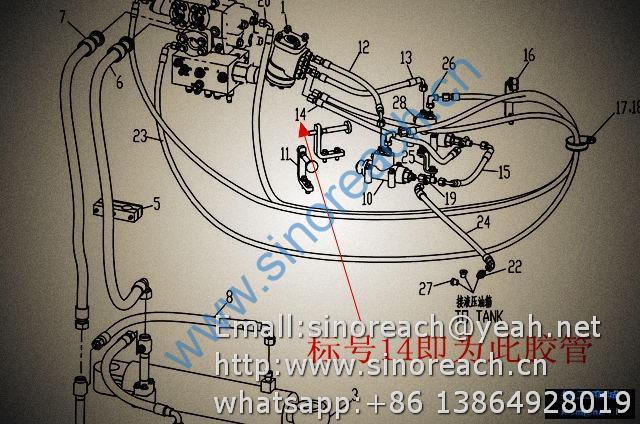 803371167 F481CACA101005-600 软管总成 (1)